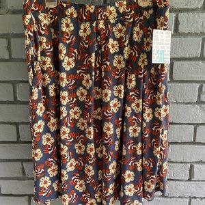 LuLaRoe Plus Size Madison Skirt with POCKETS! NWT